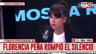 Florencia Peña habló del presunto video con Alberto Fernández