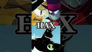 Ben Tennyson (w/ Alien X) Vs. Black Hat & Bill Cipher