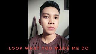 TAYLOR SWIFT - LOOK WHAT YOU MADE ME DO (Cover by Rizal - Halloween Special)
