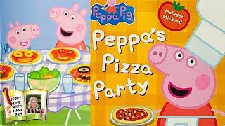 Peppa Pig - Peppa’s Pizza Party | Kids read aloud book