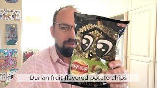 Lay's China Durian Fruit Flavored Potato Chips Review