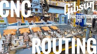 GIBSON FACTORY TOURS // EP11: Machine Routing Gibson SG Standard '61 Pickup Cavities