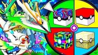 WHEEL Decides Our PIXELMON LUCKY BLOCK In Minecraft! (Pokémon Mod)