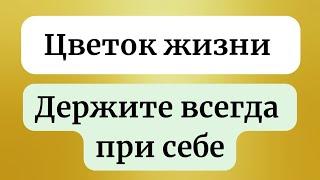Код вселенной или цветок жизни. Держите всегда при себе.