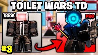 I Got Mace Camerawoman And Defeated Astro Toilet! Noob To Pro Ep 3 - Toilet Wars Tower Defense