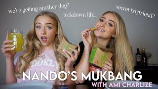 NANDO'S MUKBANG WITH AMI CHARLIZE!