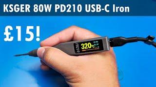 SDG #345 KSGER PD210 USB-C JBC Style C210 Soldering Iron PD3.0