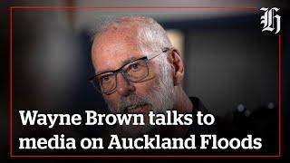 Wayne Brown talks to media on Auckland Floods  | nzherald.co.nz