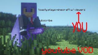 toazty playz the minecraftz. join now.