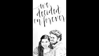 YES! We are tying the Knot!!  Abith Murali & Kavya Aravind #AK