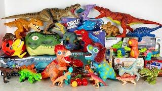 Jurassic World Unboxing Review Asmr T-rex Carnotaurus Toro Dilophosaurus Velociraptor Dino Heads