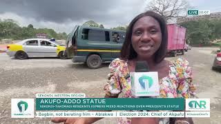 Sekondi-Takoradi Residents Express Mixed Reactions Over Akufo-Addo's Statue