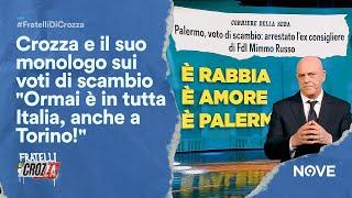 Crozza e il suo monologo sui voti di scambio "Ormai è in tutta Italia, anche a Torino!"