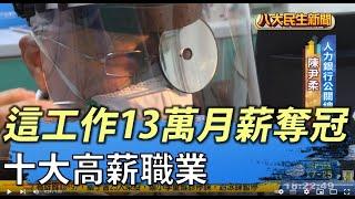 十大高薪職業 這工作13萬月薪奪冠 |【民生八方事】| 2022042004 @gtvnews27