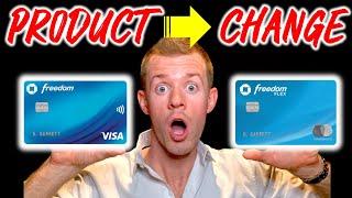 Chase Freedom Flex PRODUCT CHANGE! (Chase Freedom to Freedom Flex Product Change)