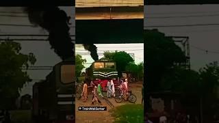 FULL BLACK SMOKE ZCU LOCOMOTIVE #trainwalisarkar #shortsviral #shorts #locomotive #zcu20 #ytshorts