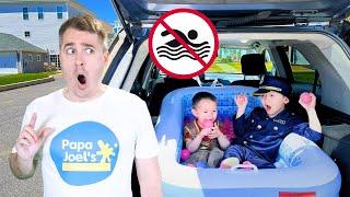 Little Police Officer Learns Safety Rules in the Car | Pretend Play Stories by Papa Joel’s English