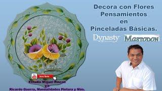 Tu creatividad te llevará a pintar pensamientos en pinceladas. Pintura Decorativa con Miguel Rincón