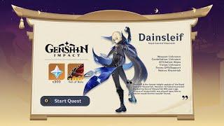 New Update!! Dainsleif Quest And New Wing Glider In Version 5.2 - Genshin Impact