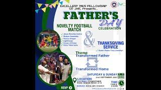 Thanksgiving Service - Transformed Father, Transformed Home | Pst. Tony Llewellyn | 3 September 2023