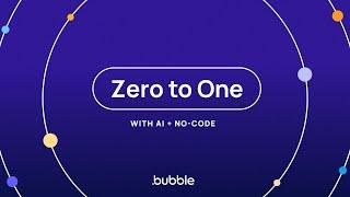Zero to One With AI + No-Code