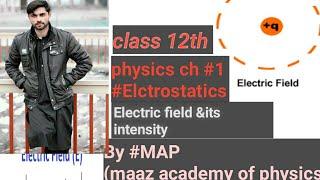 Electric field &its intensity #by MAPelectric field and its intensity 2nd year, electric field and i