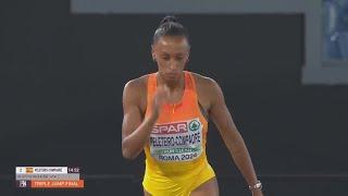 Ana Peleteiro proclámase Campioa de Europa en Triplo Salto