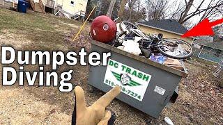 Dumpster Diving Should be Legal EVERYWHERE - It's Full of Goodies