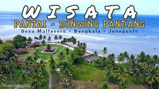 WISATA PANTAI BUNGUNG PANDANG JENEPONTO || Drone video 2022