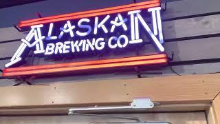 A Visit To The Alaskan Brewing Company Tasting Room! How To Taste the Best Beer In Alaska! #juneau