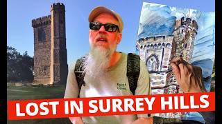 Wild Camping On Leith Hill and Walking the Greensand Way