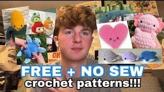 the best no sew crochet patterns !!