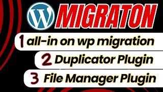 3 free methods to migrate wordpress website into localhost and xamp in 2024