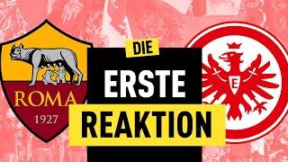 0:2! Niederlage in Rom! Eintracht Frankfurt trotzdem im Achtelfinale | Reaktion