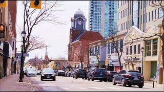 Downtown BRAMPTON City Streets Walk