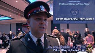 @TorontoPolice Officer of the Year | PC IGOR ZDRAZHKO Arrests Armed Suspect While Off-Duty