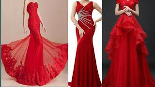 TOP 10 GORGEOUS RED EVENING DRESSES 2019 ||  PROM DRESSES || GOWNS