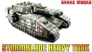 What is a Stormblade Super Heavy Tank? Lore and Background - Space Marines - Horus Heresy