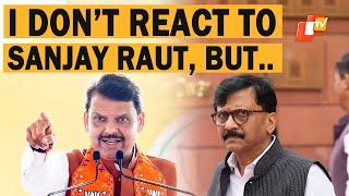 Maharashtra Election: Devendra Fadnavis Takes Sarcastic Jibe At Sanjay Raut On ‘Gadbad’ Remark