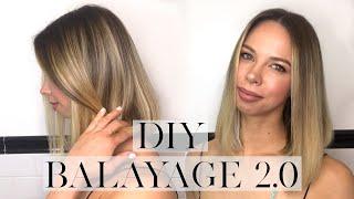 How to: EASIEST DIY Balayage - UPDATED (+ Getting Tease Out)