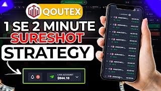 Quotex Secret Sureshot Pattern | Every Trade Win 100% Accuracy | Live Trade On Mobile | quotex