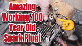 Watch This 100 Year Old Spark Plug in Action - Still Works!