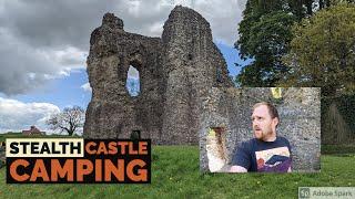 stealth camping at a castle wild camping uk