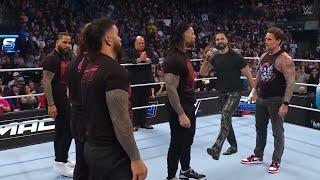 Cm punk & Seth Rollings Promised Roman Reigns To Help Destroy Solo Sikoa 's Bloodline WWE Smackdown