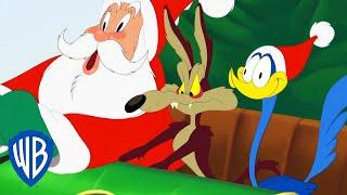 Looney Tunes | Wile E Coyote and Road Runner Meet Santa | WB Kids