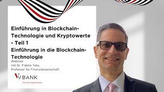 Einführung in Blockchain-Technologie und Kryptowerte - Teil 1 | Webinar