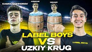 UZKIY KRUG vs LABEL BOYS | FUTBOL CHALLENGE | KOMOL QOHHOROV, JECO, AZIMCHIK, NIZAMO, NOIR NABIEV