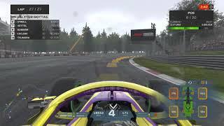 F1 2021 - Puncture on the final lap