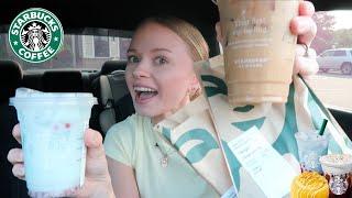STARBUCKS **NEW**  summer menu  review | macadamia nut syrup, berry starbucks refresher with pearls