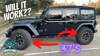 Stock Rubicon with 37’s will it work?  Have I made a mistake ...